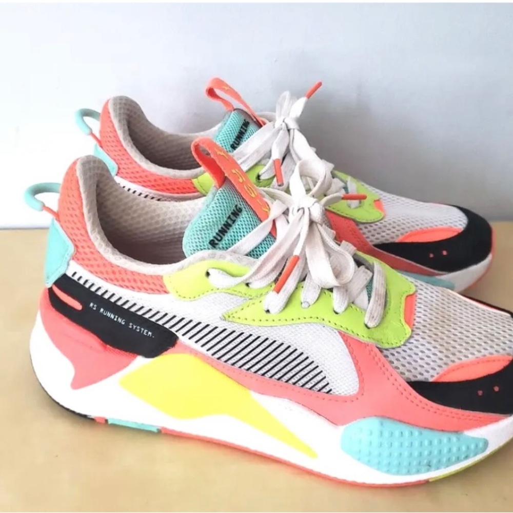 Women Puma RS X Peach Sneakers